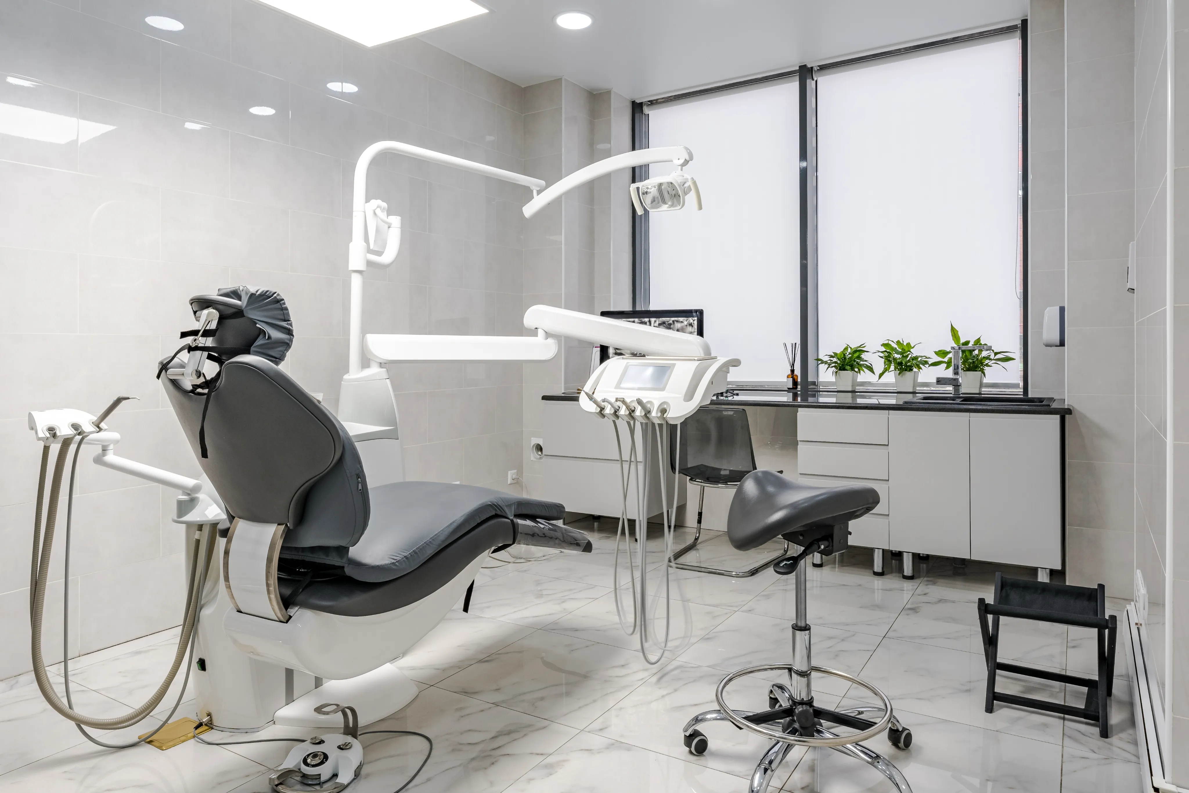 Modern dental office interior